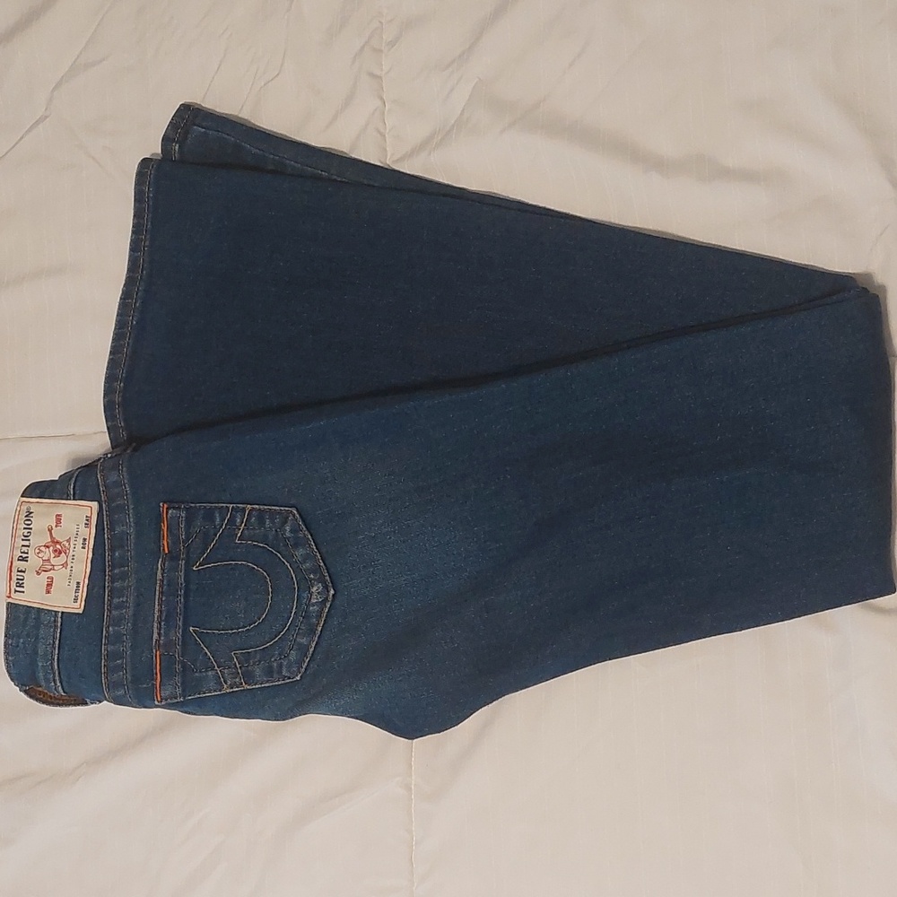 Mid Rise Bootcut Women's Jeans - Picture 2 of 4